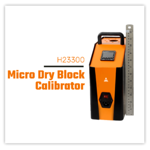 Pocket size MicroTemperature Dry Block Calibrator 50 °C to 300 °C
